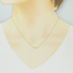 K18YG Ngôi sao Kim cương Dây chuyền 0.01CT - Hàng hiệu Chính hãng 862822