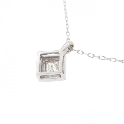 Dây chuyền kim cương K18WG 0.15CT - Hàng hiệu Chính hãng 863542