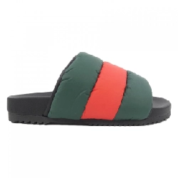 Gucci GUCCI Dép Slide Padded Web 700320 - Hàng hiệu Chính hãng