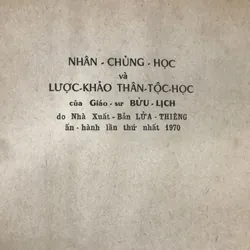 Nhân chủng học và lược khảo thân tộc học - bửu lịch 717950