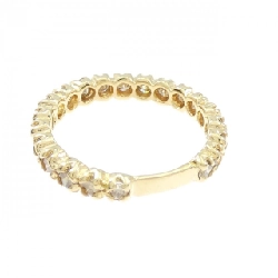 Nhẫn kim cương K18YG Half Eternity 1.0CT - Hàng hiệu Chính hãng 854204