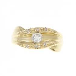 Nhẫn kim cương K18YG 0.22CT - Hàng hiệu chính hãng 850672