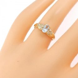 Nhẫn Blue Topaz K18YG - Hàng hiệu Chính hãng 853556