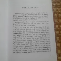 MINH TRIẾT PHƯƠNG ĐÔNG VÀ TRIẾT HỌC PHƯƠNG TÂY 756918