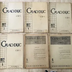 Lô 15 cuốn Tập san Giáo dục cấp 1 (Tiểu học) – sách xưa 929465