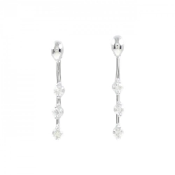 K18WG Bông tai kim cương 0.50CT - Hàng hiệu Chính hãng