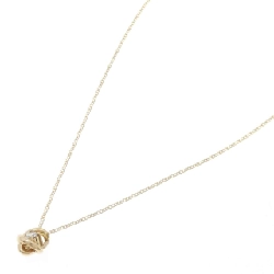 K18YG Dây chuyền kim cương - Hàng hiệu Authentic 860512