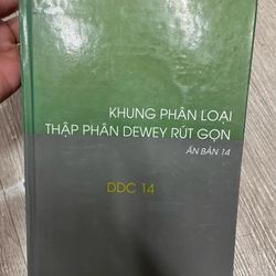 Khung phân loại thập phân dewey rút gọn - ấn bản 14 - bìa cứng