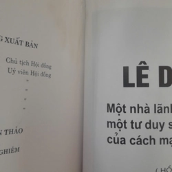 LÊ DUẨN - MỘT NHÀ LÃNH ĐẠO LỖI LẠC, MỘT TƯ DUY SÁNG TẠO LỚN CỦA CÁCH MẠNG VIỆT NAM 387995