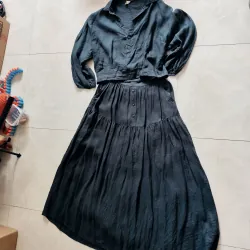 Set váy linen tưng pre, cao cấp 1027315