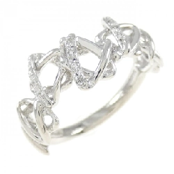 Nhẫn kim cương K18WG 0.05CT