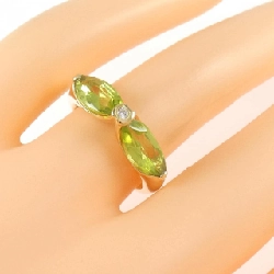 Nhẫn Peridot K18YG - Hàng hiệu Chính hãng 850439