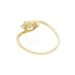 【Sản phẩm mới】Nhẫn kim cương K18YG hình hoa 0.20CT 671515