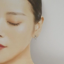 PT/PT900 Bông tai kim cương hình trái tim 0.02CT - Hàng hiệu Chính hãng 864165