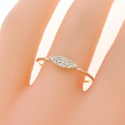 Nhẫn kim cương K10YG 0.06CT - Hàng hiệu Authentic 850092