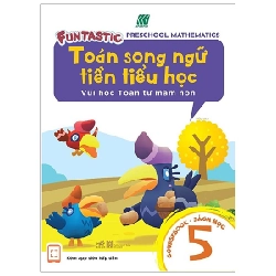 Đọc sách cùng PK - Sách Toán song ngữ tiền tiểu học - sách học 5 - Sadi 2019 New 100%  - Nhã Nam 237949