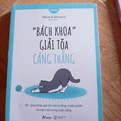 Sách "Bách khoa" giải toả căng thẳng ( mới 100% chưa đọc lần nào) 278323