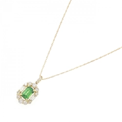 Dây chuyền Garnet K18YG 0.64CT - Hàng hiệu Chính hãng 858609