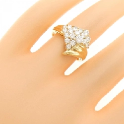 Nhẫn kim cương K18YG 1.06CT 670979