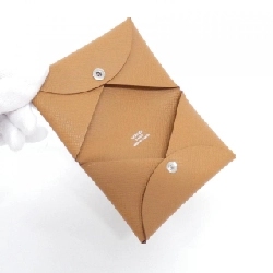 【Sản phẩm chưa sử dụng】Thẻ đựng thẻ Hermes Calvi 044164CK 623520