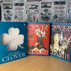 Truyện Manga - BOXSET CLOVER, Mới 99%, tặng kèm Bookmark, Postcard Tô Màu 298580