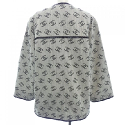 Áo khoác không cổ CHANEL 637183