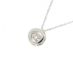 Dây chuyền kim cương K18WG 0.10CT - Hàng hiệu Chính hãng 867730