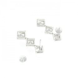 K18WG Bông tai kim cương 1.26CT - Hàng hiệu Chính hãng 869934