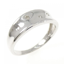 Nhẫn kim cương K18WG 0.06CT