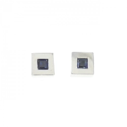 Bông tai Sapphire Agat