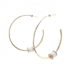 Bulgari 750YG/Gốm Tai nghe - Hàng hiệu Chính hãng 845301