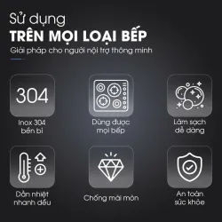 🥘 Quánh inox Kalite KSP1601 – 3 lớp truyền nhiệt nhanh, siêu bền 720984