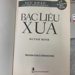 BẠC LIÊU XƯA - HUỲNH MINH 593999