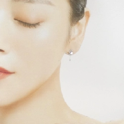 Bông tai kim cương sao Star Jewelry 0.02CT - Hàng hiệu Authentic 844922