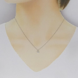 K18WG Dây chuyền kim cương 0.10CT - Hàng hiệu Chính hãng 867506