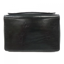 Berluti Ví Dài Bằng Da Sọc Kéo - Hàng hiệu Authentic