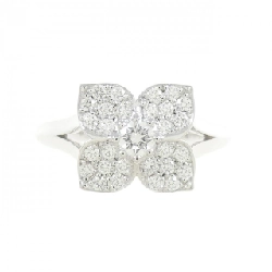 Nhẫn kim cương hoa K18WG 0.11CT - Hàng hiệu Authentic 859483