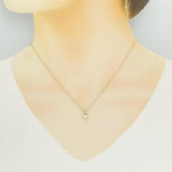 Dây chuyền kim cương 750YG - Hàng hiệu Authentic 855847