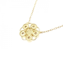 K18YG Hoa Hồng Kim Cương Dây Chuyền 0.15CT - Hàng hiệu Chính hãng 861628