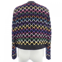 【Mã giảm giá】Áo khoác không cổ CHANEL 642489