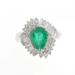 Nhẫn Emerald PT900 1.02CT - Hàng hiệu Chính hãng 849678