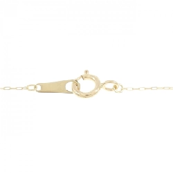 K18YG Dây chuyền kim cương chéo 0.10CT - Hàng hiệu Chính hãng 859042