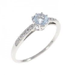 Nhẫn Aquamarine PT900 - Hàng hiệu Chính hãng