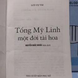 sách: Tống Mỹ Linh – Một đời tài hoa -Lưu Cự Tài  (A1) 572950
