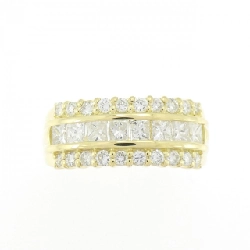 Nhẫn kim cương K18YG 1.06CT 671464