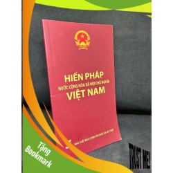 (TẶNG BOOKMARK) Hiến Pháp Nước Cộng Hòa Xã Hội Chủ Nghĩa Việt Nam, 2020 - H1108 RBK