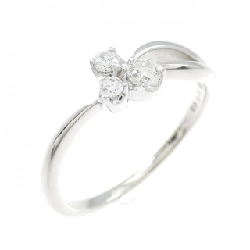 Nhẫn kim cương K10WG 0.14CT - Hàng hiệu Chính hãng