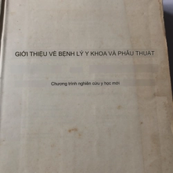 Tạm dịch: giới thiệu về bệnh lý y khoa và phẫu thuật ( chương trình nghiên cứu y học mới) 462633