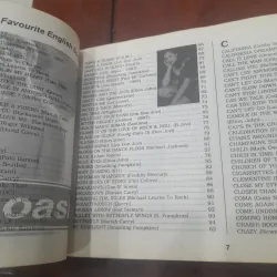 Most Favourite ENGLISH SONG BOOK 1998, volume 3 791155