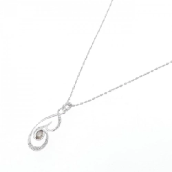 K18WG Dây chuyền kim cương 0.648CT - Hàng hiệu Chính hãng 860921